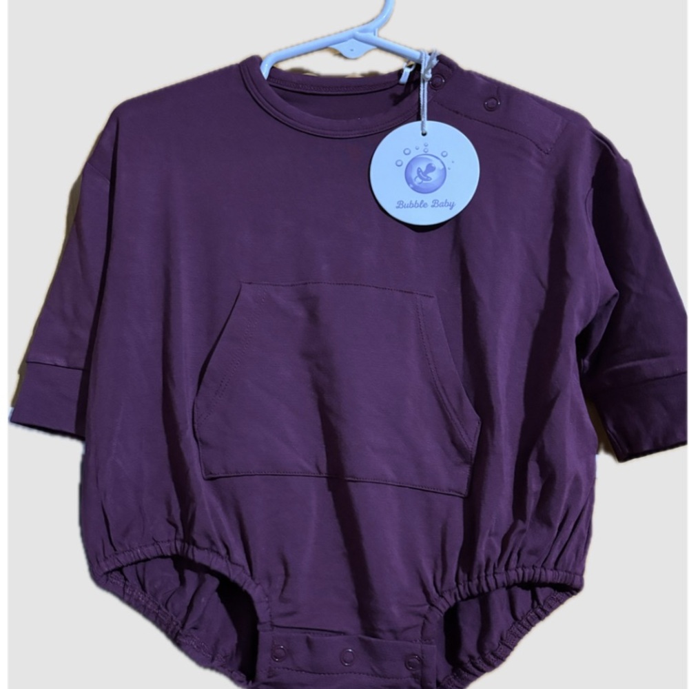 BAMBOO Purple Kids One Piece